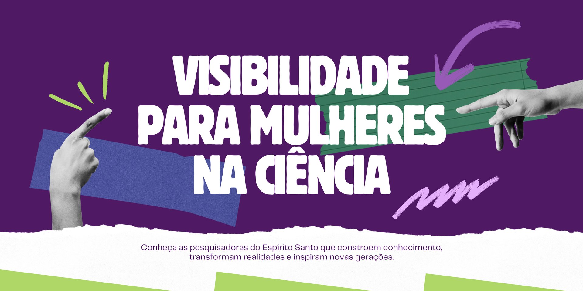 Visibilidade para Mulheres na Ciência — Pesquisadoras do Espírito Santo